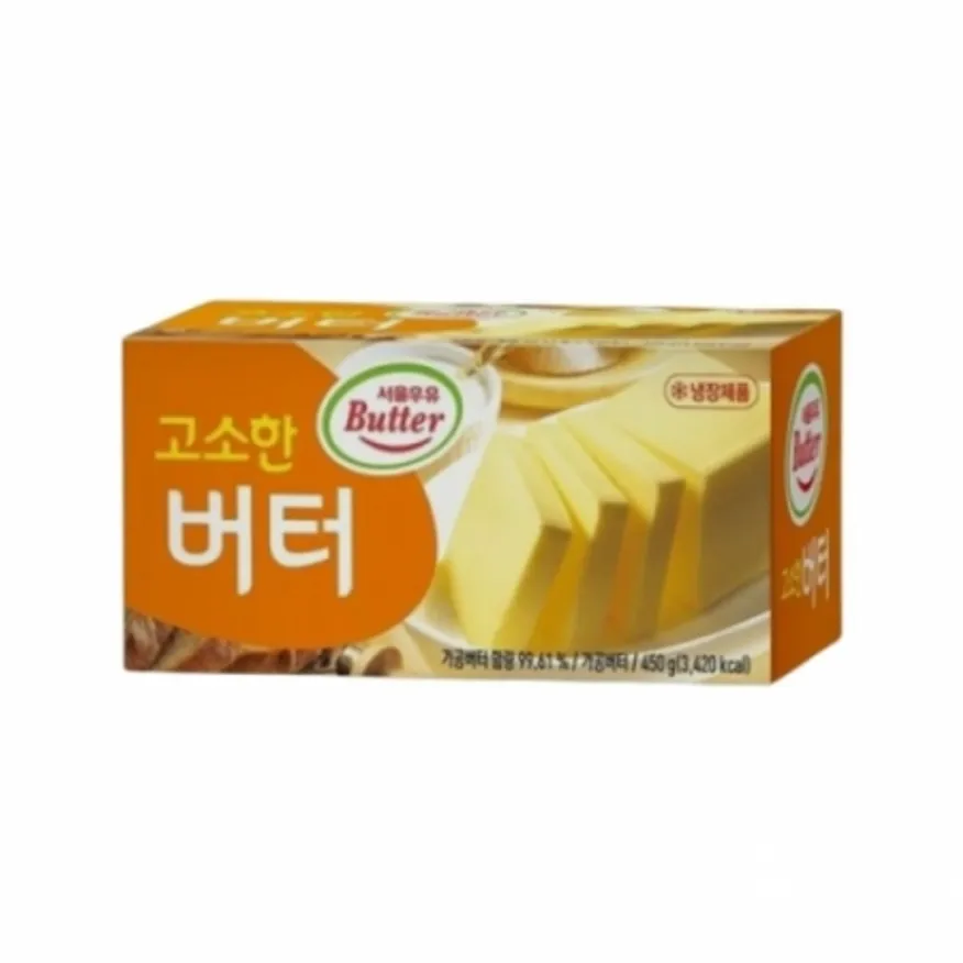 서울우유 고소한 무염 버터 450g 이미지