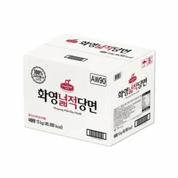 쉐프원 화영넓적당면 13kg