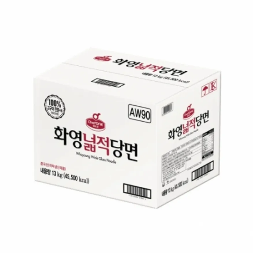 쉐프원 화영넓적당면 13kg 이미지