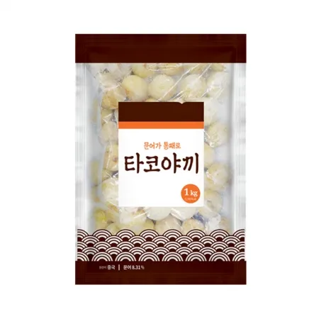 베스트코 문어가 통째로 타코야끼 1kg