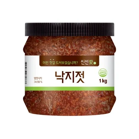 신선애 낙지젓 (용기) 1kg