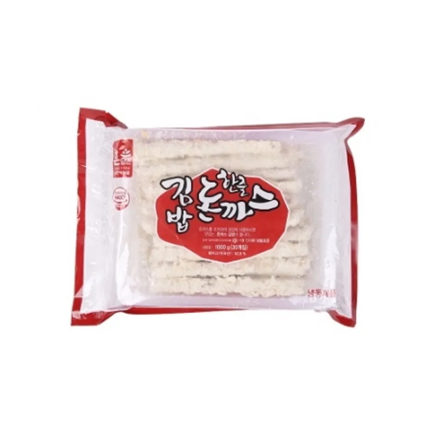 한맥 김밥 한줄 돈까스 (돈까스김밥) 1kg 이미지