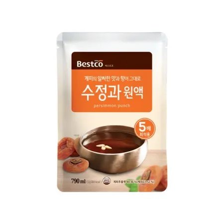 베스트코 수정과 원액 베이스 790ml