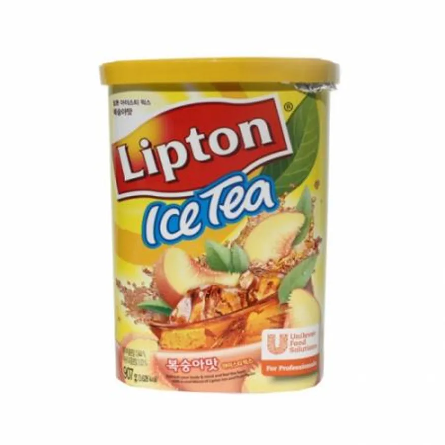 립톤 복숭아 아이스티 907g 이미지