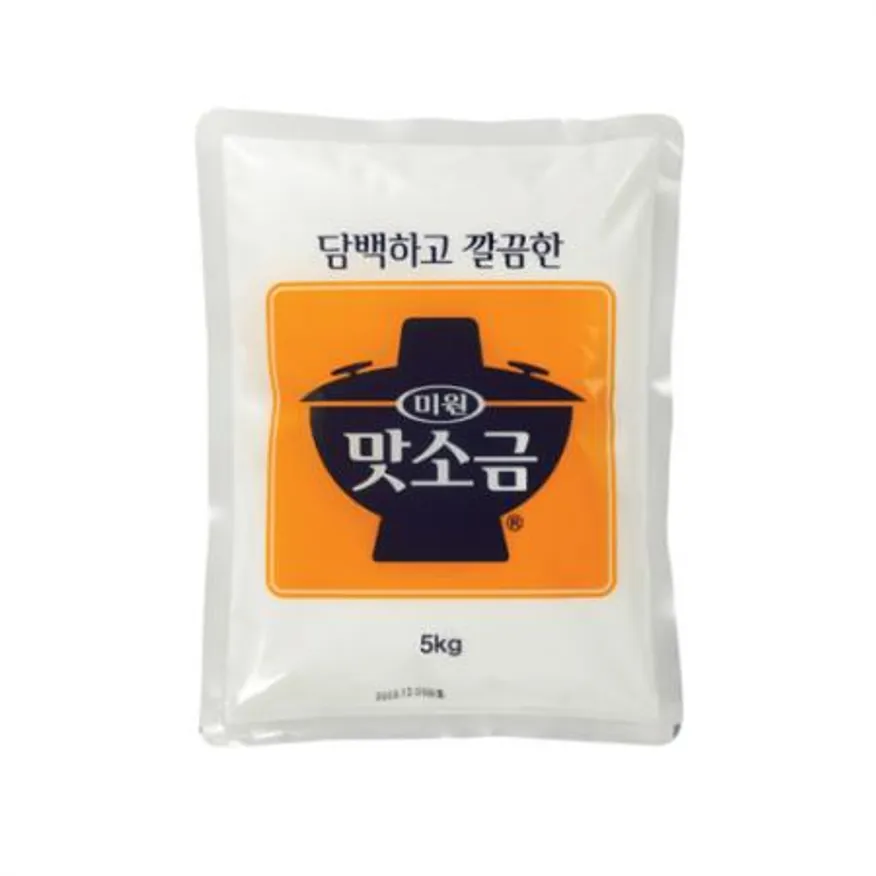 대상 미원 중간맛소금 5kg 이미지