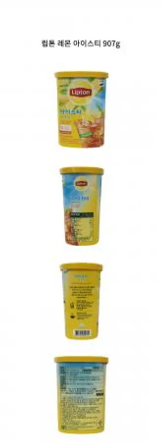 립톤 레몬 아이스티 907g 이미지