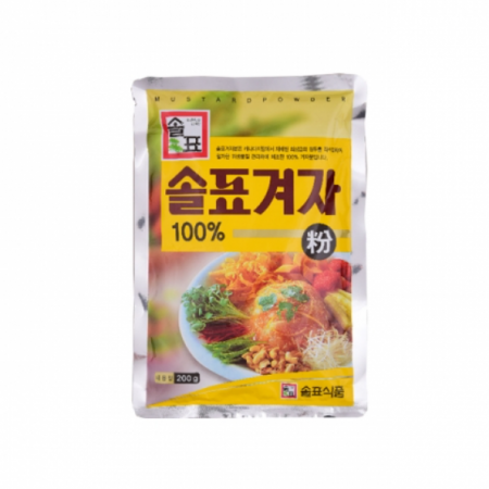 솔표 겨자분 200g