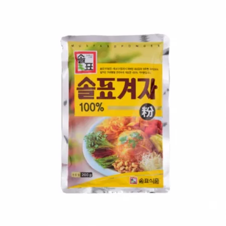 솔표 겨자분 200g