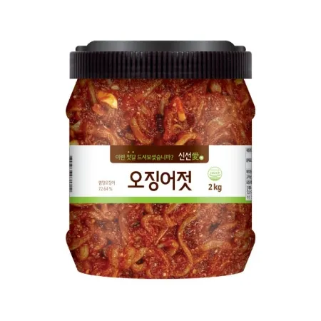 신선애 오징어젓 (용기) 2kg