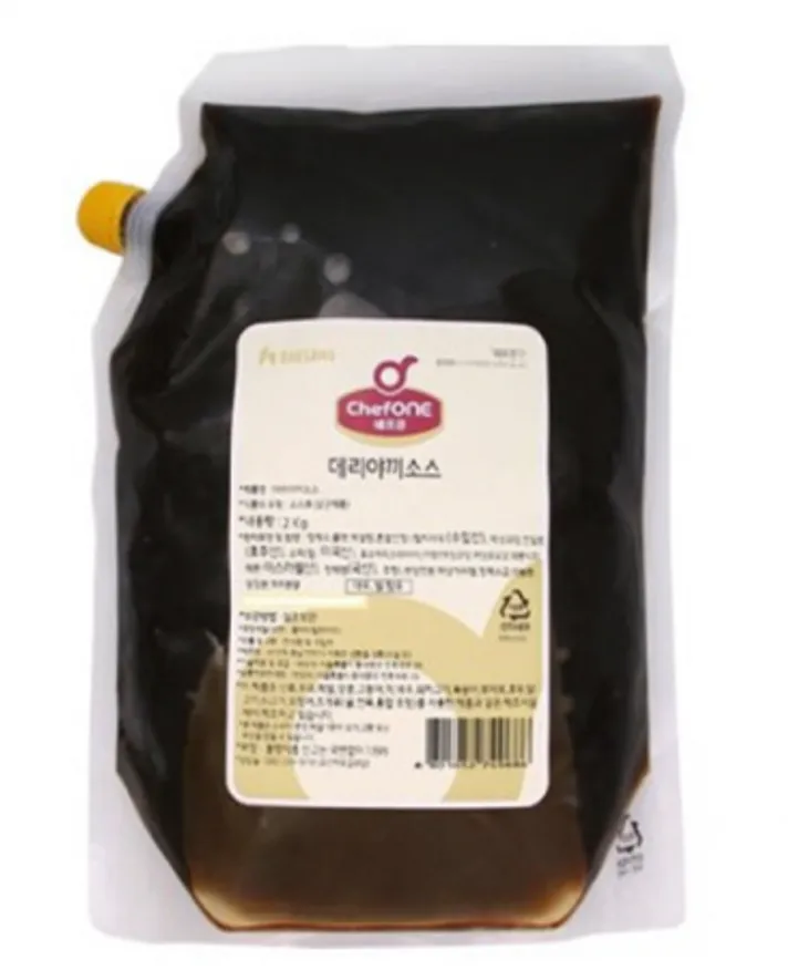 쉐프원 데리야끼 소스 2kg 이미지