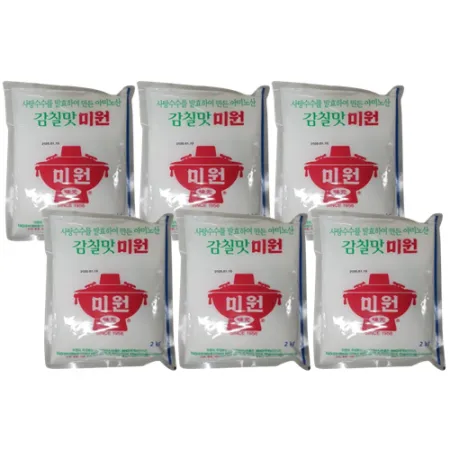 [묶음할인/무배] 대상 미원 감칠맛 2kg (6개단위)