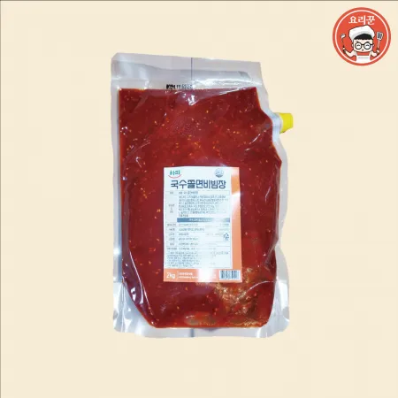 국수 쫄면 비빔장 2kg 1봉