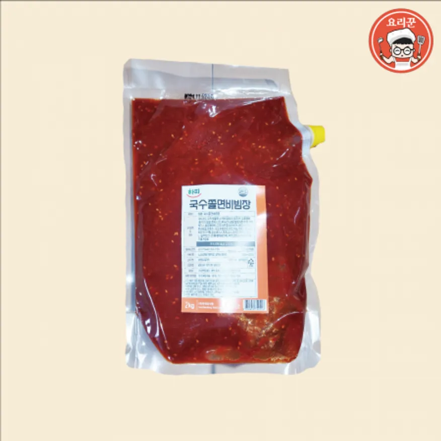 국수 쫄면 비빔장 2kg 1봉 이미지