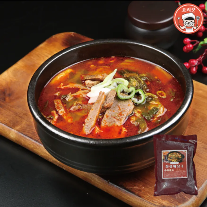 화성해장국 700g 가정간편식 아침식사 점심식사 얼큰한 소고기국밥 이미지