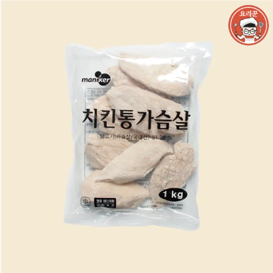 초계 닭가슴살 1kg 1봉 이미지
