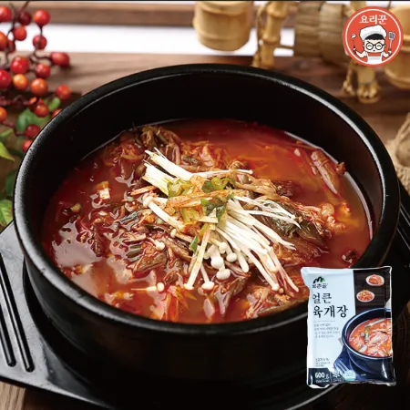 우복당 얼큰 육개장 600g 해장음식 간편가정식 간단한아침밥 냉동식품 즉석탕