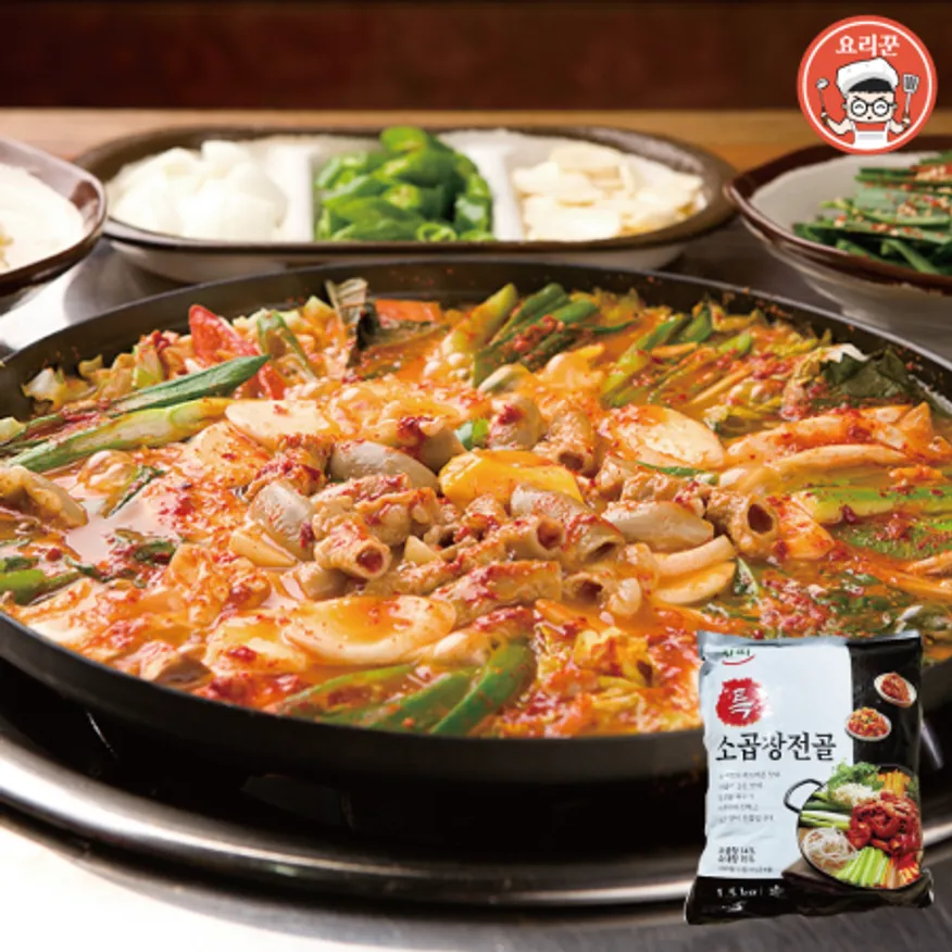 푸짐한 북촌골 특 소곱창전골 1.5kg 1봉 이미지