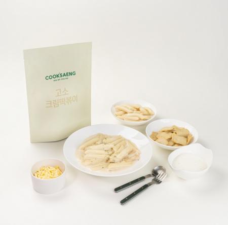 쿡생 크림떡볶이310g 밀키트 간식 분식 업소용 프랜차이즈떡볶이