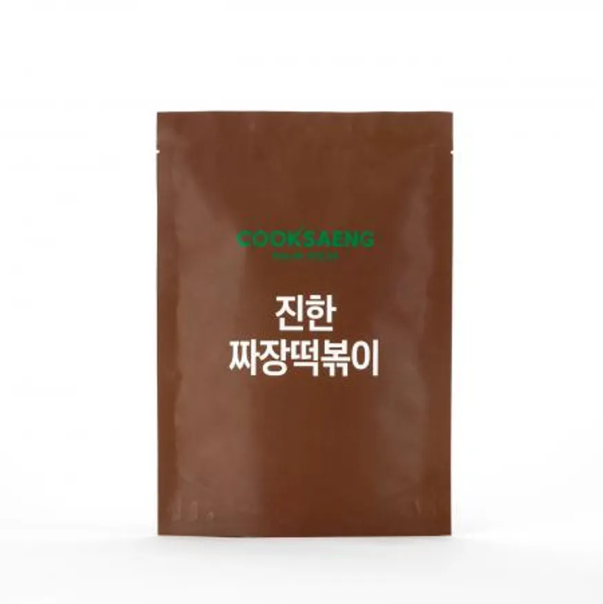 쿡생 짜장떡볶이310g 밀키트 간식 분식 업소용 프랜차이즈떡볶이 이미지