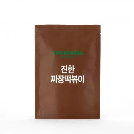 쿡생 짜장떡볶이310g  밀키트 간식 분식 업소용 프랜차이즈떡볶이 이미지