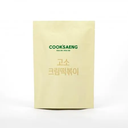 쿡생 크림떡볶이310g 밀키트 간식 분식 업소용 프랜차이즈떡볶이 이미지