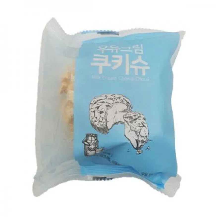 (1박스)프랑스를 대표하는 쿨 디저트 우유크림 쿠키슈 (70gx16개)간식 디저트 홈카페 이미지