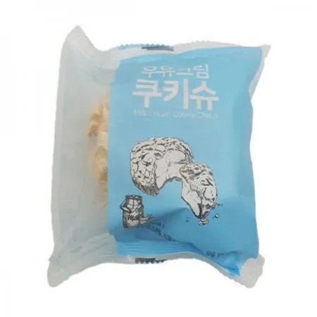 (1박스)프랑스를 대표하는 쿨 디저트 우유크림 쿠키슈 (70gx16개)간식 디저트 홈카페 이미지