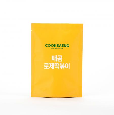 쿡생 로제떡볶이310g 밀키트 간식 분식 업소용 프랜차이즈떡볶이 이미지