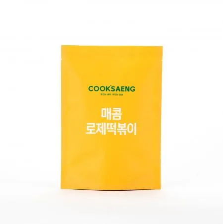 쿡생 로제떡볶이310g 밀키트 간식 분식 업소용 프랜차이즈떡볶이 이미지