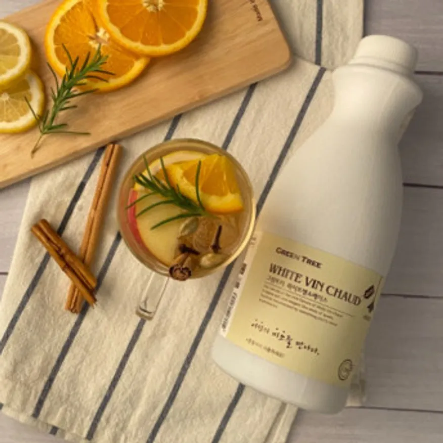 그린트리 로맨틱 감성 화이트뱅쇼 베이스 1.25kg 원액 음료 카페음료 이미지