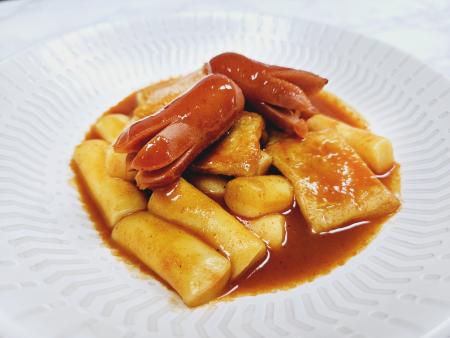 쿡생 렌지큐 간편한 전자레인지용 국물떡볶이 순한맛 375gx3개 캠핑요리 혼술 간편간식 프랜차이즈떡볶이 분식 이미지