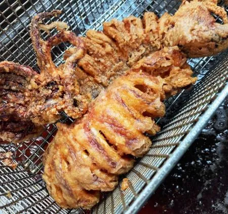 불꽃오징어 660g(3마리) 튀김 안주 야식 간식 매장메뉴 업소용 이미지