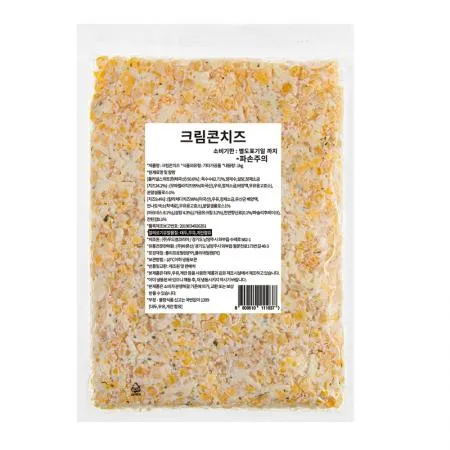 [쿡생]벌크용량 만능토핑 크림콘치즈1kg 이미지