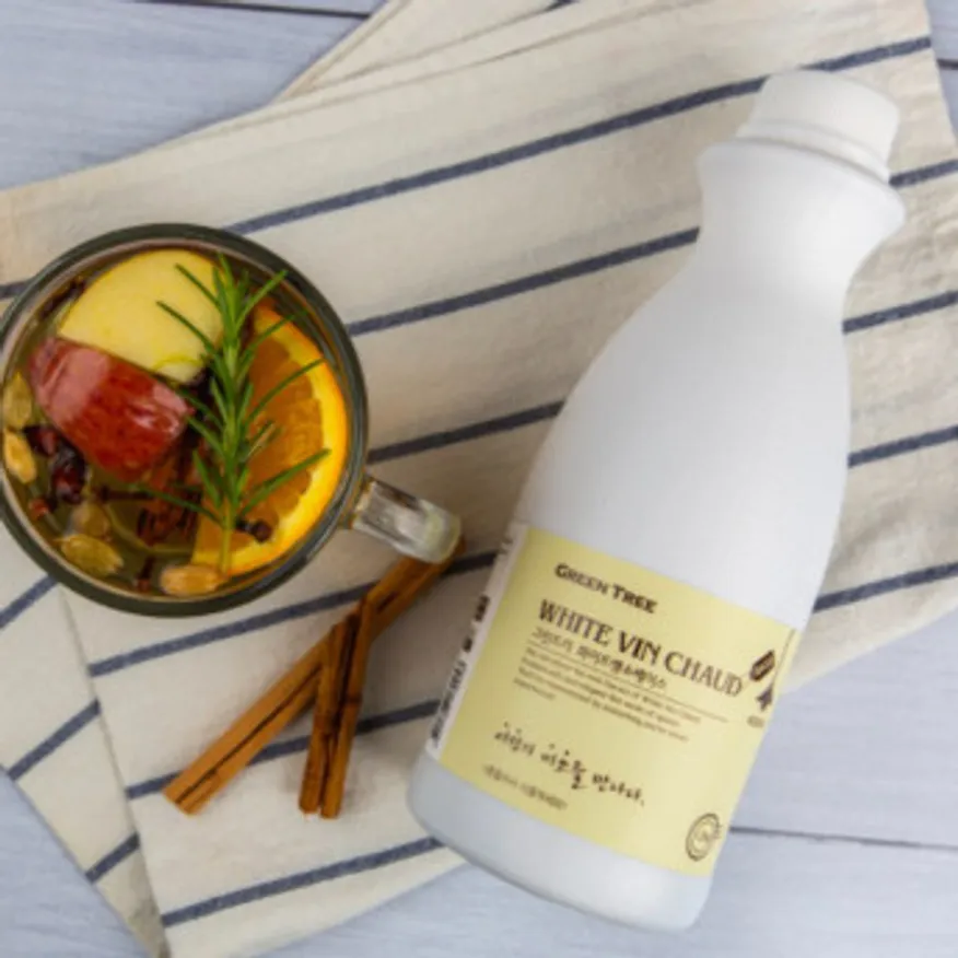 그린트리 로맨틱 감성 화이트뱅쇼 베이스 1.25kg 원액 음료 카페음료 이미지