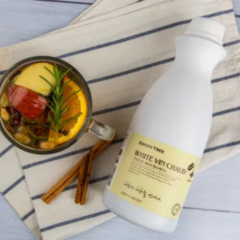 그린트리 로맨틱 감성 화이트뱅쇼 베이스 1.25kg 원액 음료 카페음료 이미지