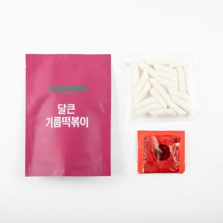 쿡생 달큰기름떡볶이260g 밀키트 간식 분식 업소용 프랜차이즈떡볶이 이미지