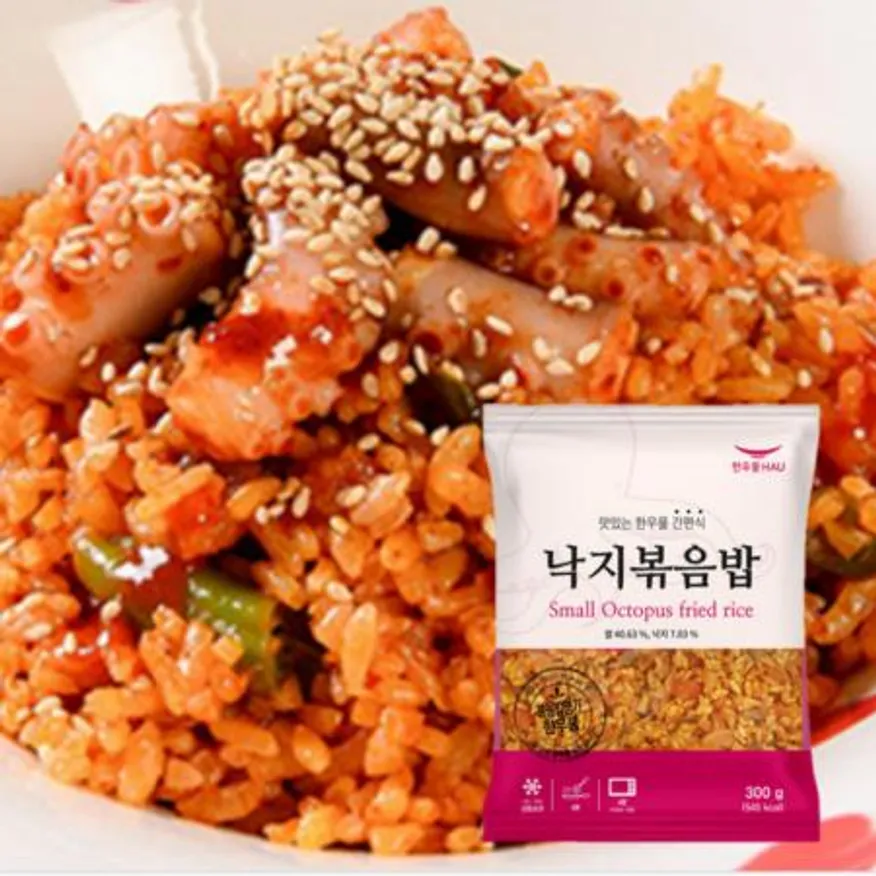 한우물 든든한 한우물 낙지 볶음밥 300gx10개 냉동볶음밥 냉동즉석밥 간편도시락 이미지