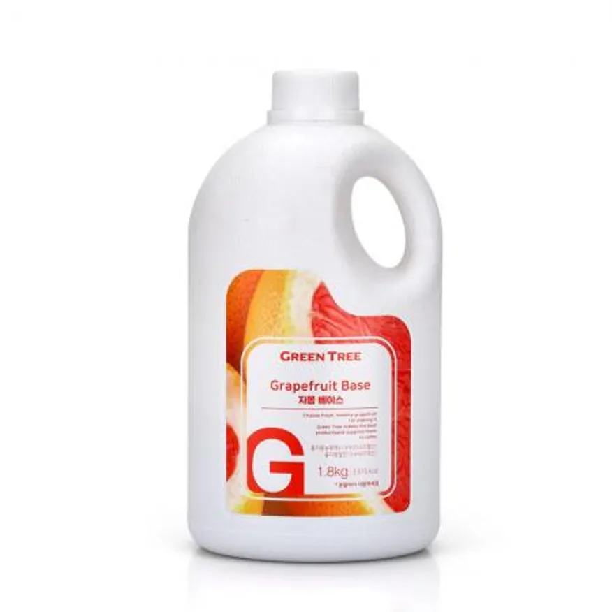 그린트리 자몽 에이드 베이스 1.8kg 원액 음료 스무디 주스 카페음료 이미지