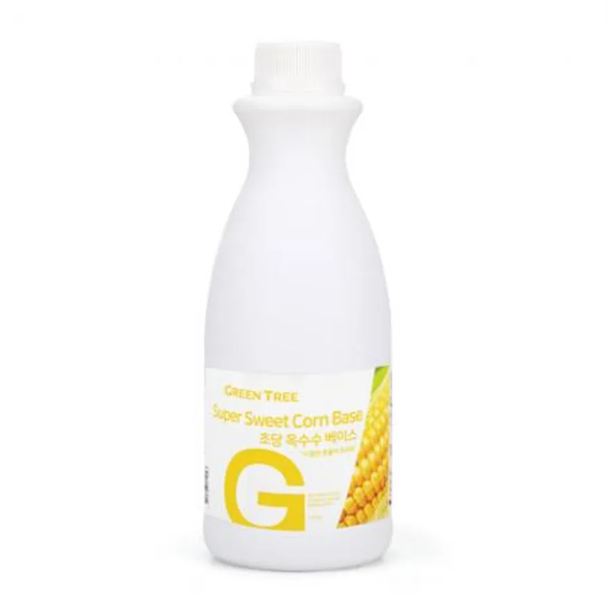 그린트리 고농도 초당옥수수베이스 1kg 원액 음료 스무디 주스 카페음료 이미지