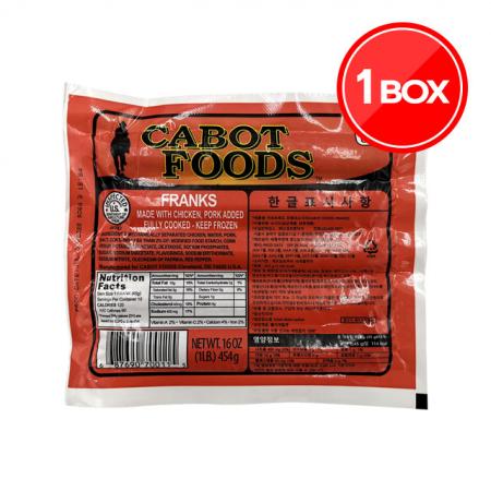 카보트 프랭크 소시지 454g 24개입