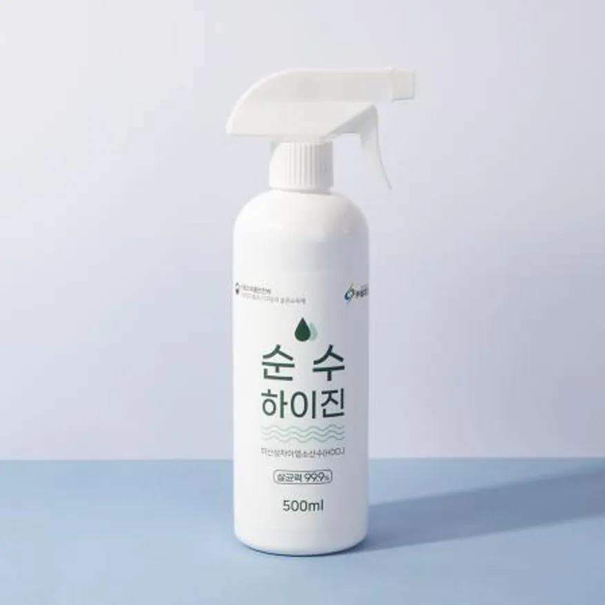 비츄인 순수하이진 무알콜 살균소독제 500ml 미산성차아염소산수 이미지