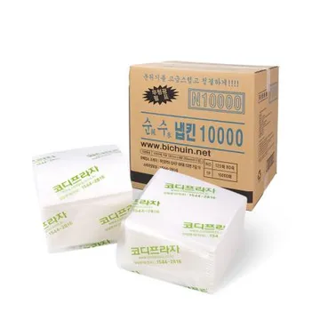 비츄인 순수 냅킨 10000매 테이블냅킨 K025