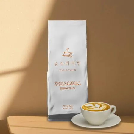 순수커피빈 싱글오리진 콜롬비아수프리모 500g 고소한 커피빈