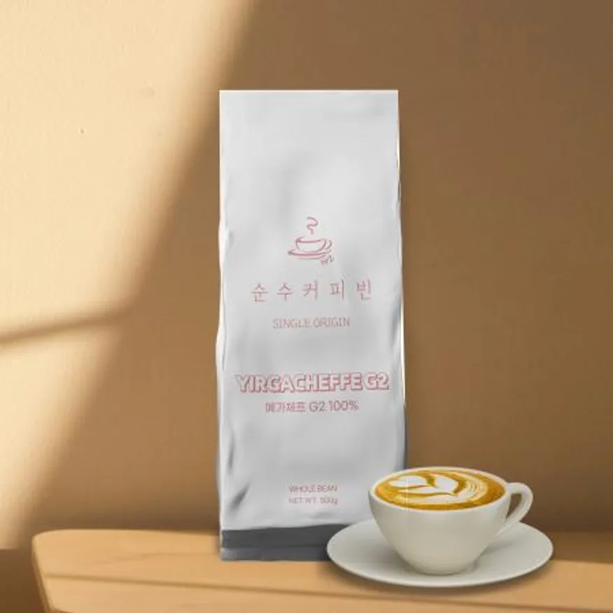 순수커피빈 싱글오리진 예가체프 G2 500g 산미있는 원두커피 이미지