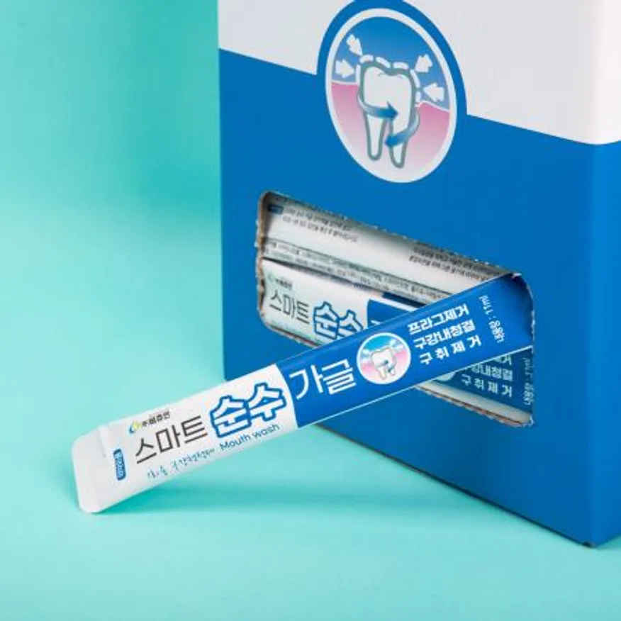 비츄인 스마트순수가글 휴대용 11ml 250개 일회용 스틱가글 C006 이미지