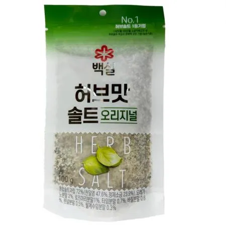 백설 허브솔트 오리지널 100g