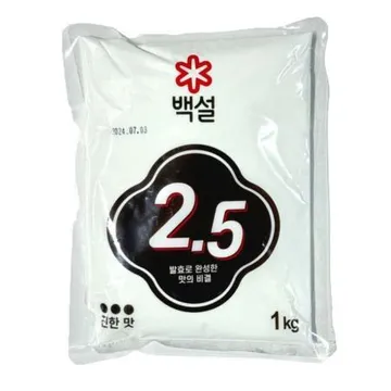 백설 2.5 바이오핵산 1kg 발효조미료
