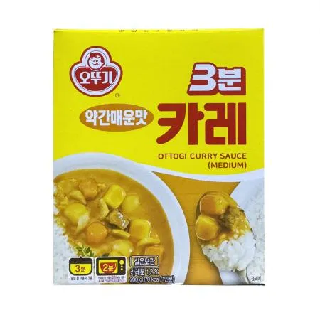 오뚜기 3분 카레 200g 약간매운맛 