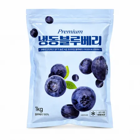 [교차출고] 냉동 블루베리 1kg 이미지