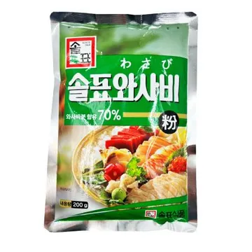 솔표 와사비 분말 200g 가루 향신료